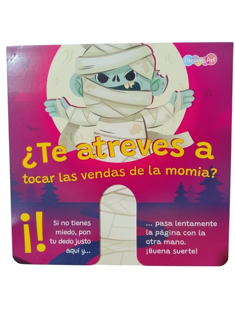 ¿TE ATREVES A TOCAR LAS VENDAS DE LA MOMIA? SI NO TIENES MIEDO PON TU DEDO JUSTO AQUI..