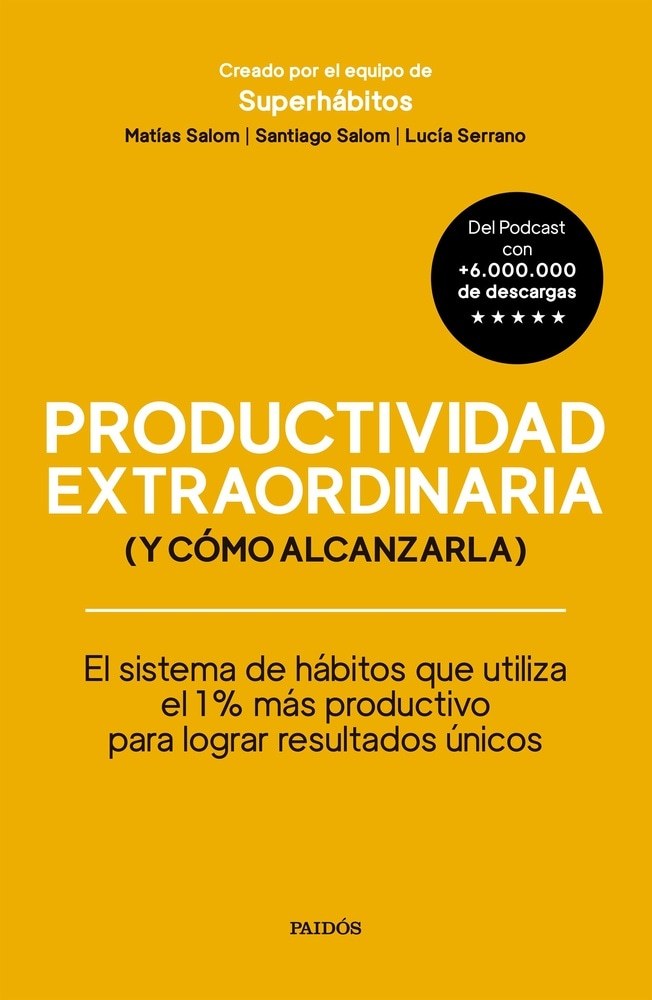 PRODUCTIVIDAD EXTRAORDINARIA