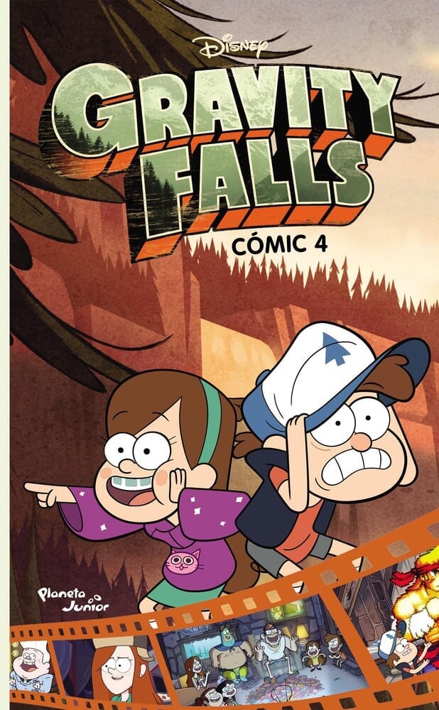 GRAVITY FALLS. CÓMIC 4