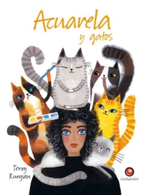 ACUARELA Y GATOS