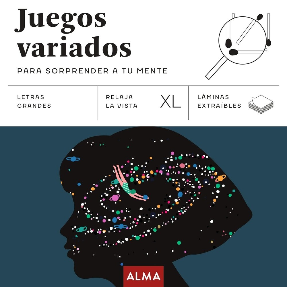 JUEGOS VARIADOS PARA SORPRENDER A TU MENTE (XL)