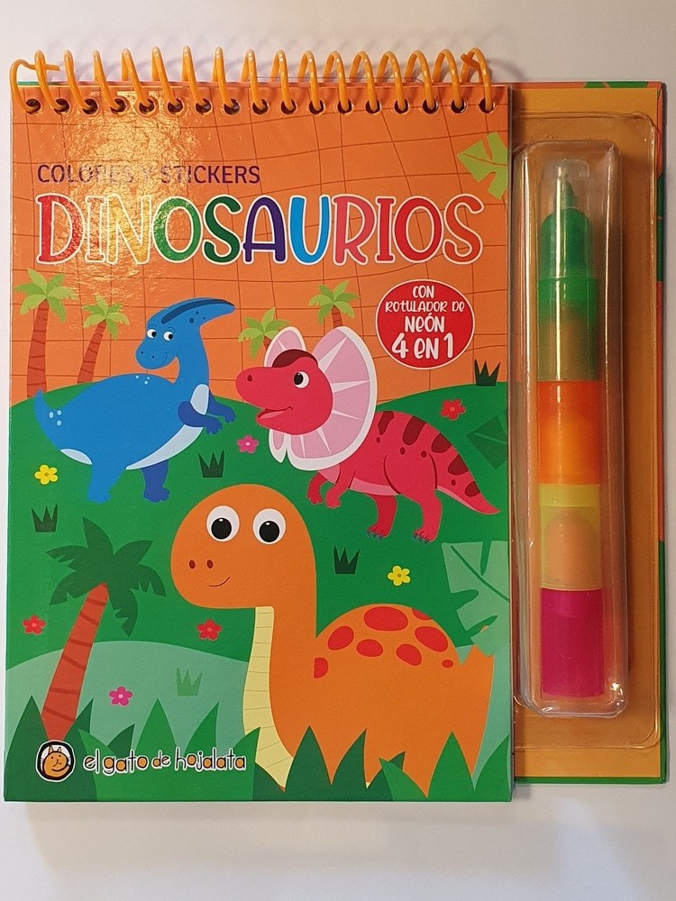 COLORES 4 EN 1. DINOSAURIOS