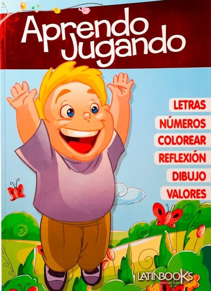 APRENDE JUGANDO: TAPA ROJA