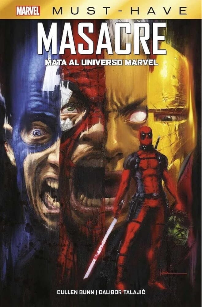 MASACRE MATA EL UNIVERSO MARVEL MARVEL MUST HAVE