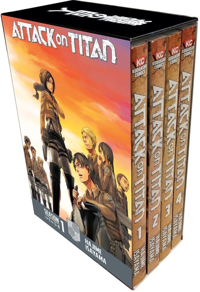 ATTACK ON TITAN SEASON 1 VOL 1 BOX SET