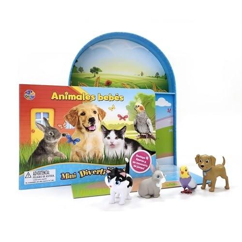 MINI DIVERTILIBROS-ANIMALES BEBÉS