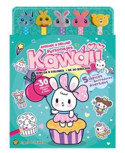 LAPICES Y GOMITAS - KAWAII