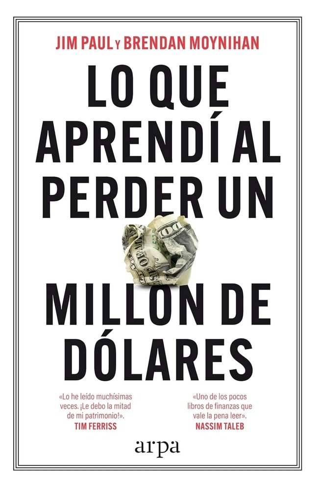 QUE APRENDI AL PERDER UN MILLON DE DOLARES, LO