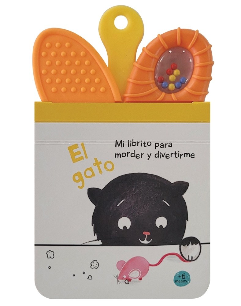 MI LIBRITO PARA MORDER Y DIVERTIRME EL GATO