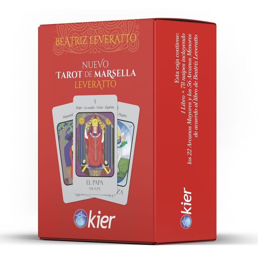 NUEVO TAROT DE MARSELLA LEVERATTO (CON CARTAS)