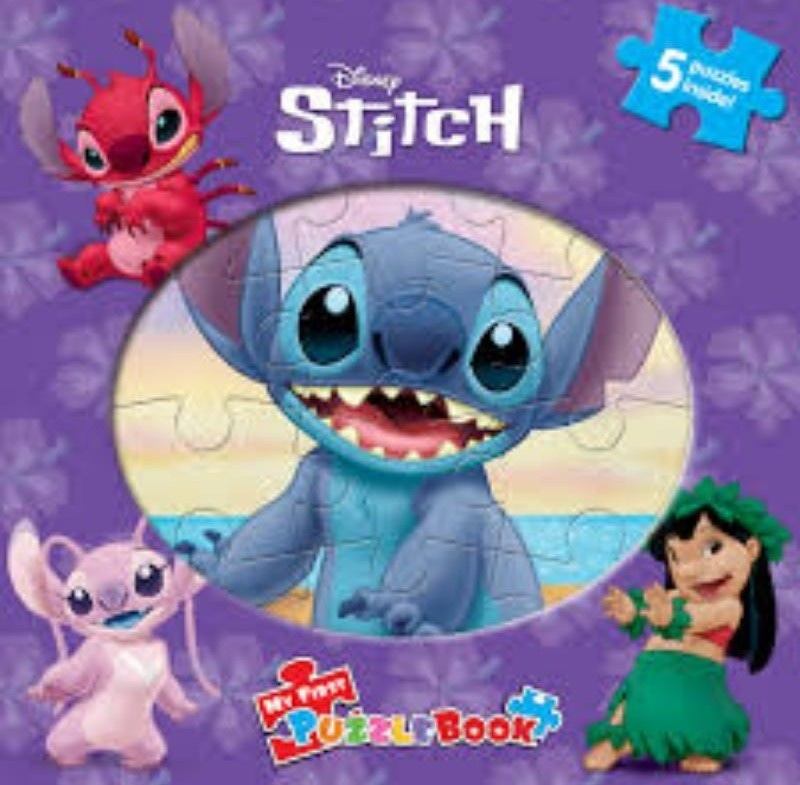 MI PRIMER LIBRO ROMPECABEZAS STITCH