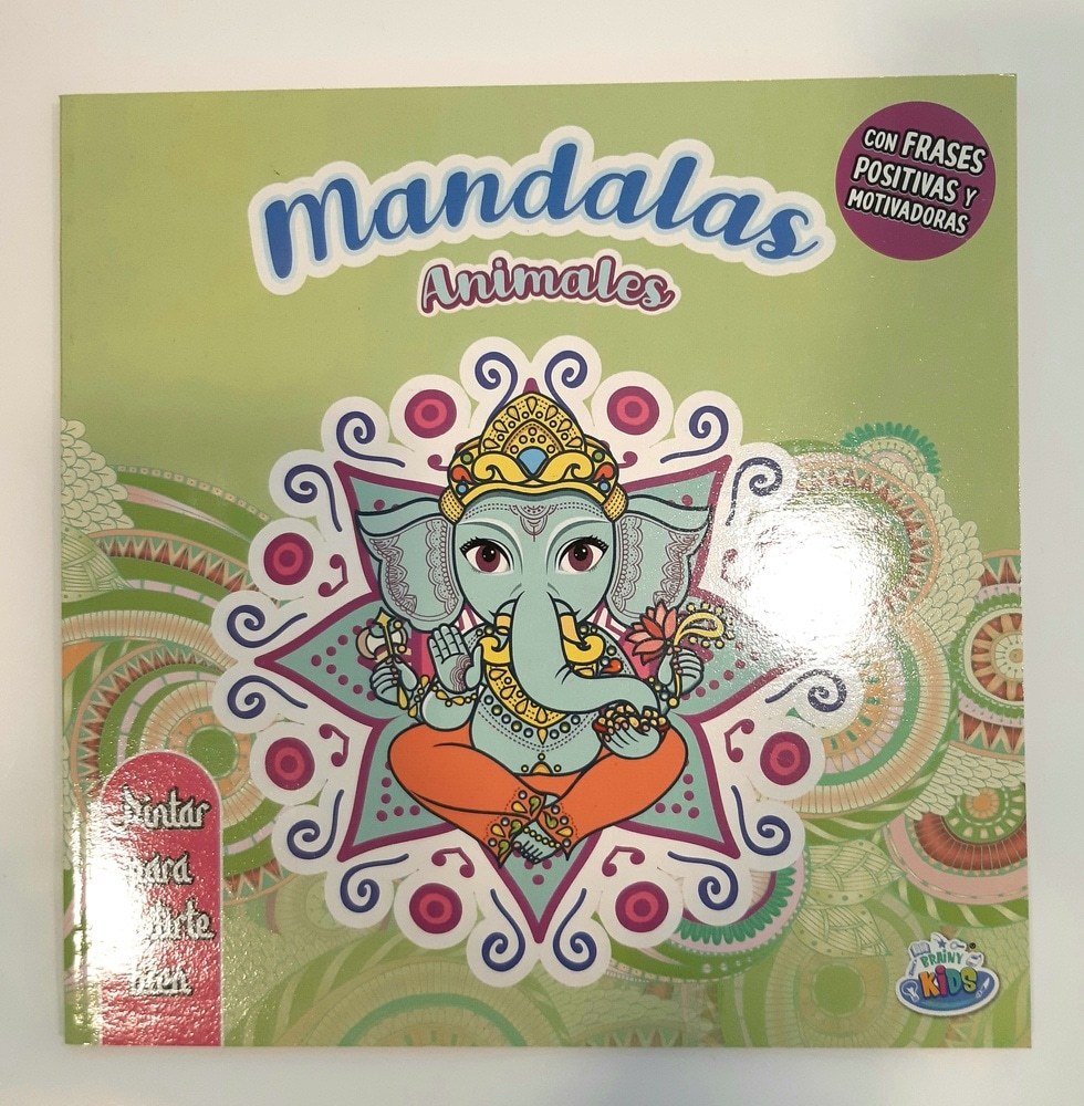 COLECCIÓN MANDALAS CON FRASES POSITIVAS. ANIMALES