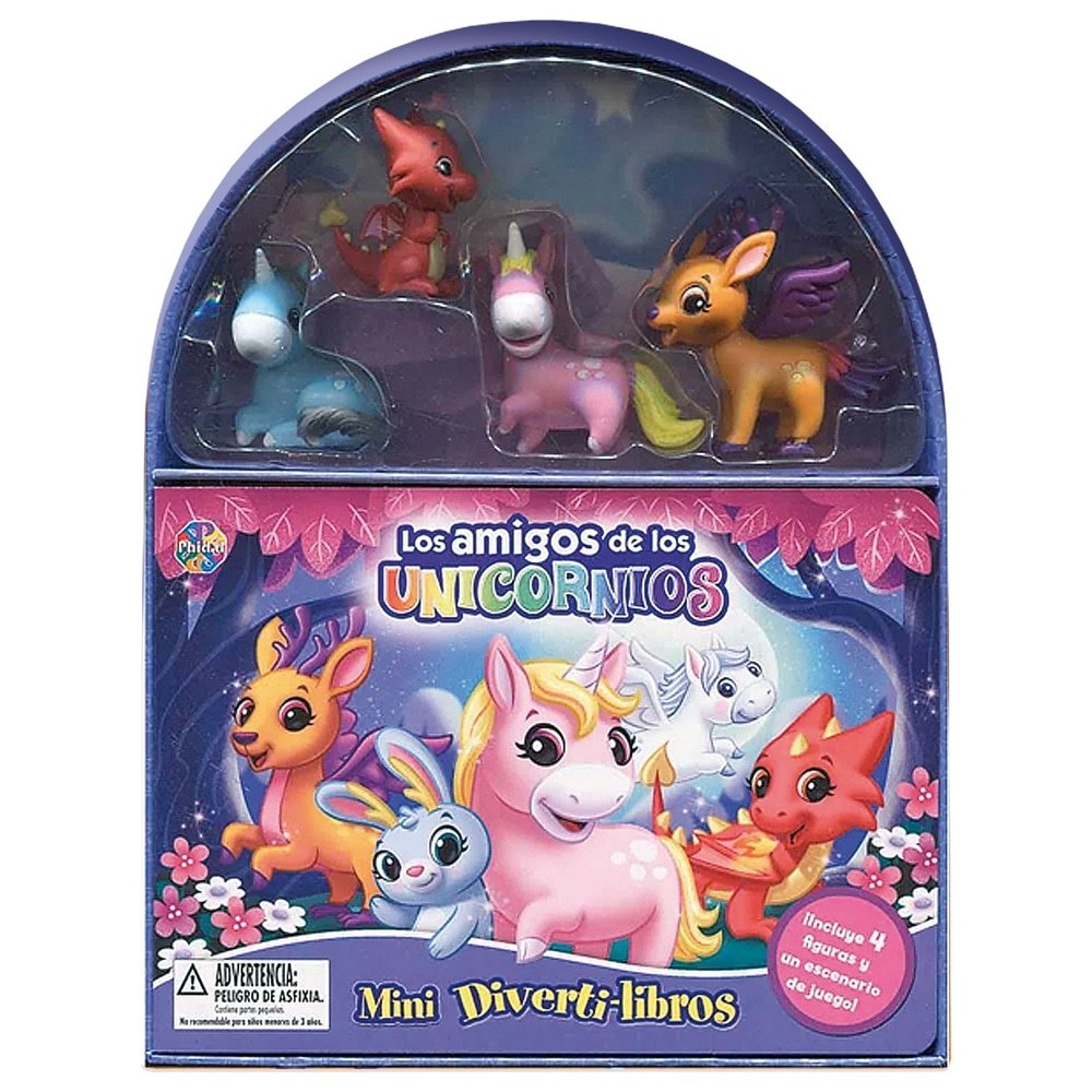 MINI DIVERTILIBROS-LOS AMIGOS DE LOS UNICORNIOS