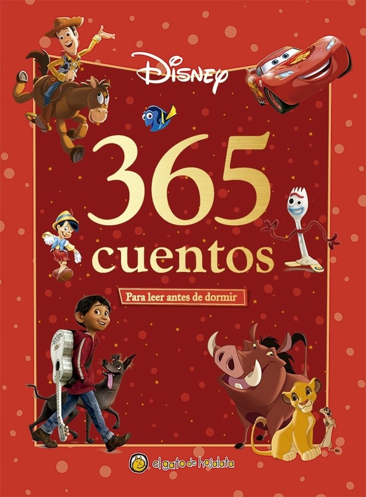 365 CUENTOS DISNEY ROJO