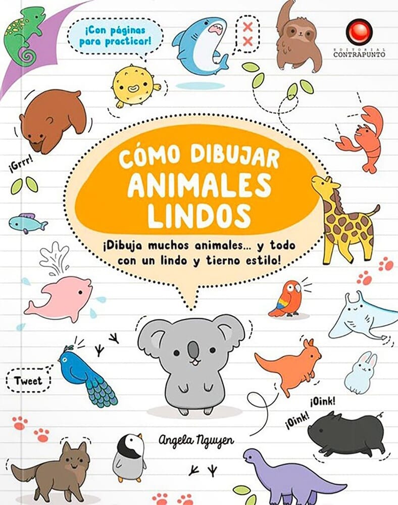 CÓMO DIBUJAR ANIMALES LINDOS