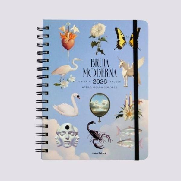 AGENDA 2026 BRUJA MODERNA - CIELO (SEMANAL)