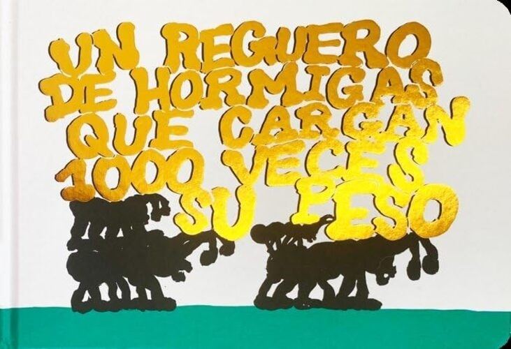 UN REGUERO DE HORMIGAS CARGANDO 1000 VECES SU PESO
