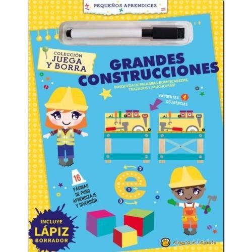 JUEGA Y BORRA. GRANDES CONSTRUCCIONES