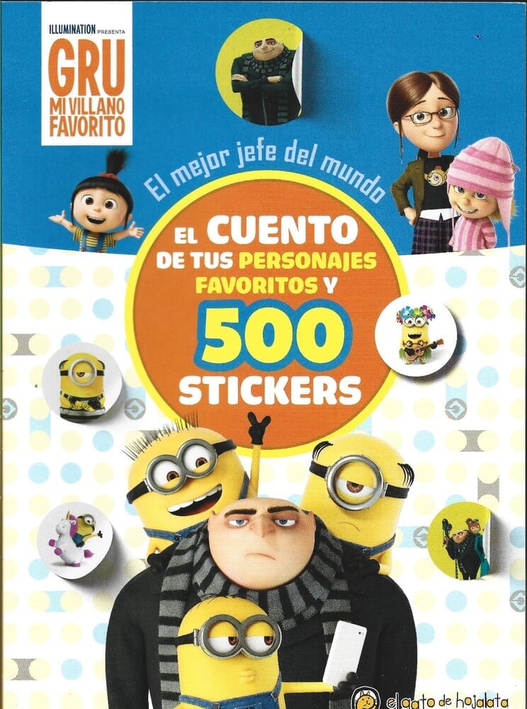 MUNDO DE STICKERS-MI VILLANO FAVORITO