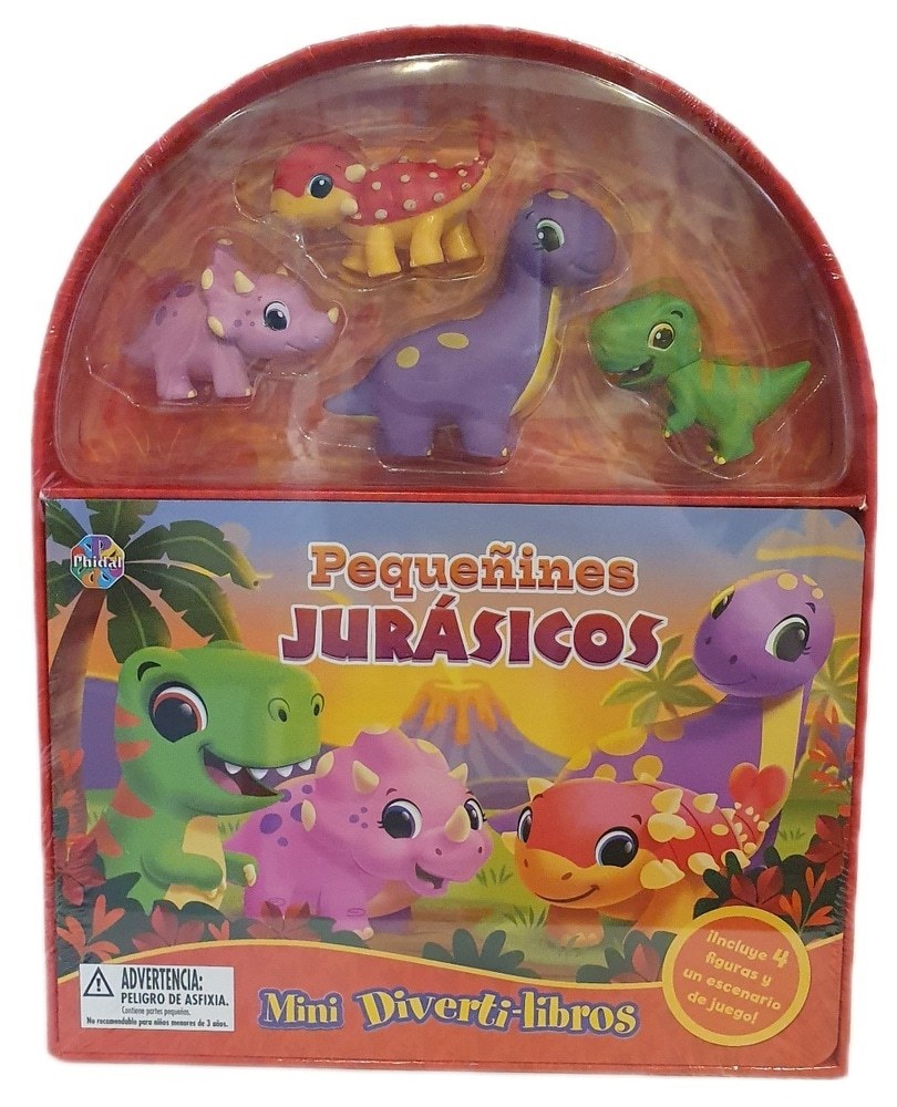 MINI DIVERTILIBROS- DINOSAURIOS BEBES