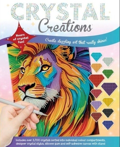 CRYSTAL CREATIONS NEON LION