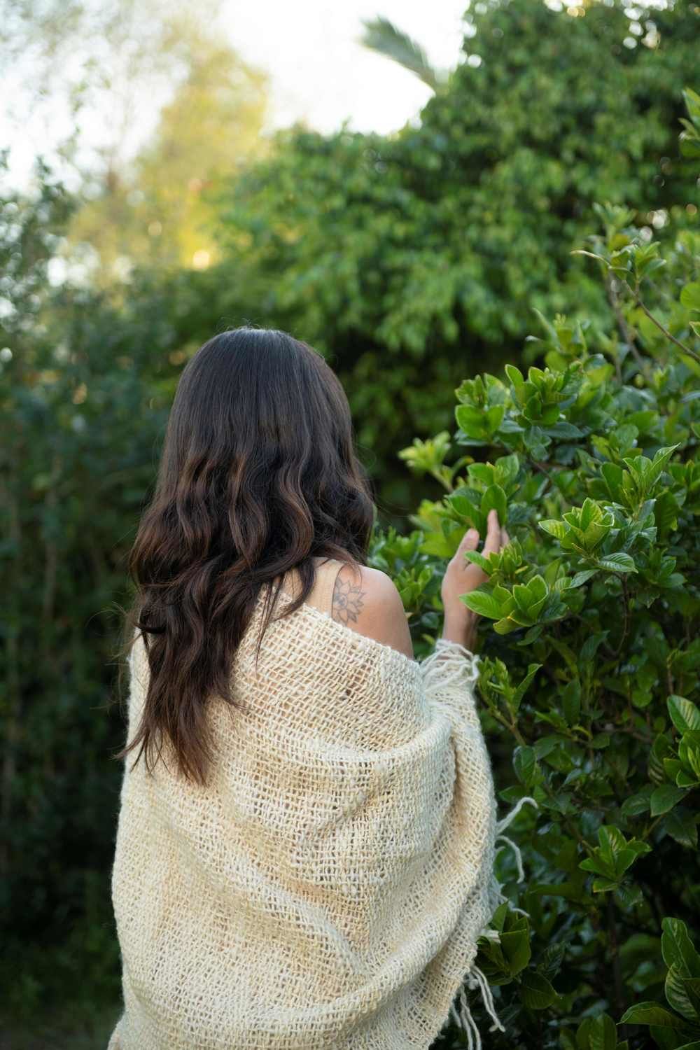 SHAWL LANA CRUDA CISNE