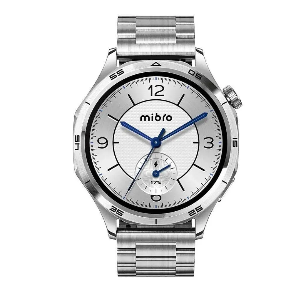 Smartwatch Mibro GT 350mAh c/2 Mallas Plateado by Xiaomi