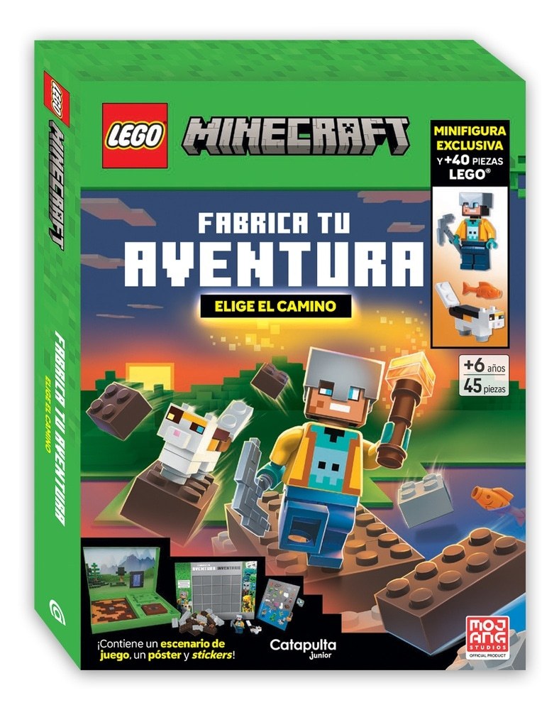 Minecraft: fabrica tu aventura, elige el camino