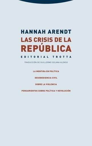 Las crisis de la república