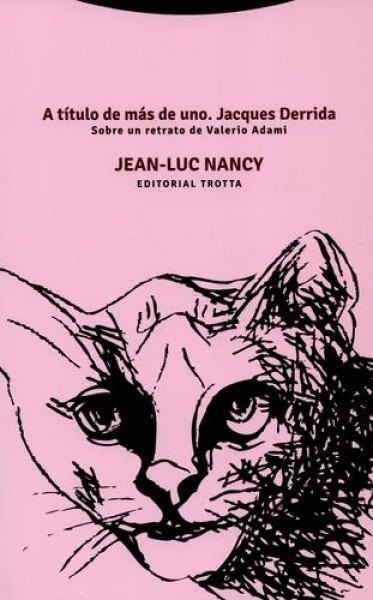 A titulo de mas de uno. Jacques Derrida