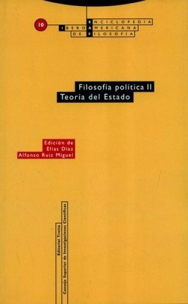 Filosofia politica II: Teoria del estado