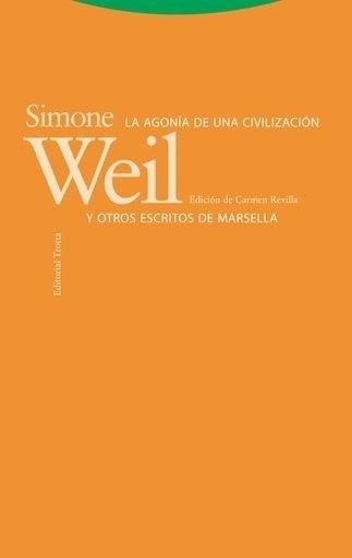 La agonía de una civilización