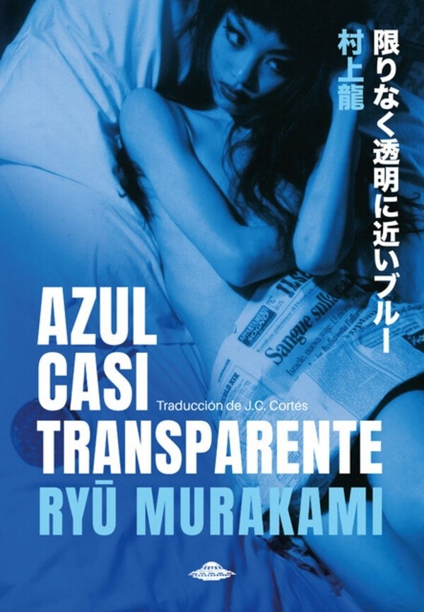 Azul casi transparente