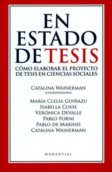 En estado de tesis