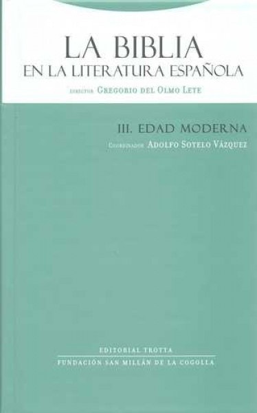 La Biblia en la literatura española III