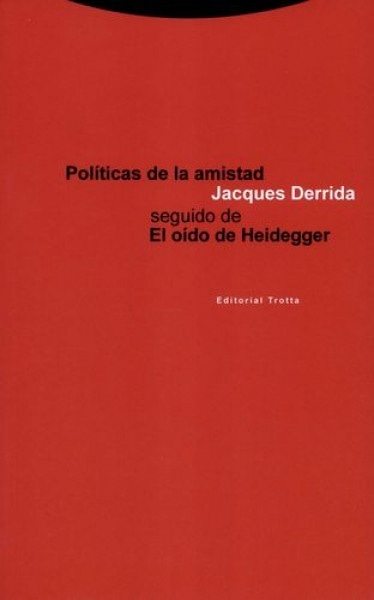 Politicas de la amistad