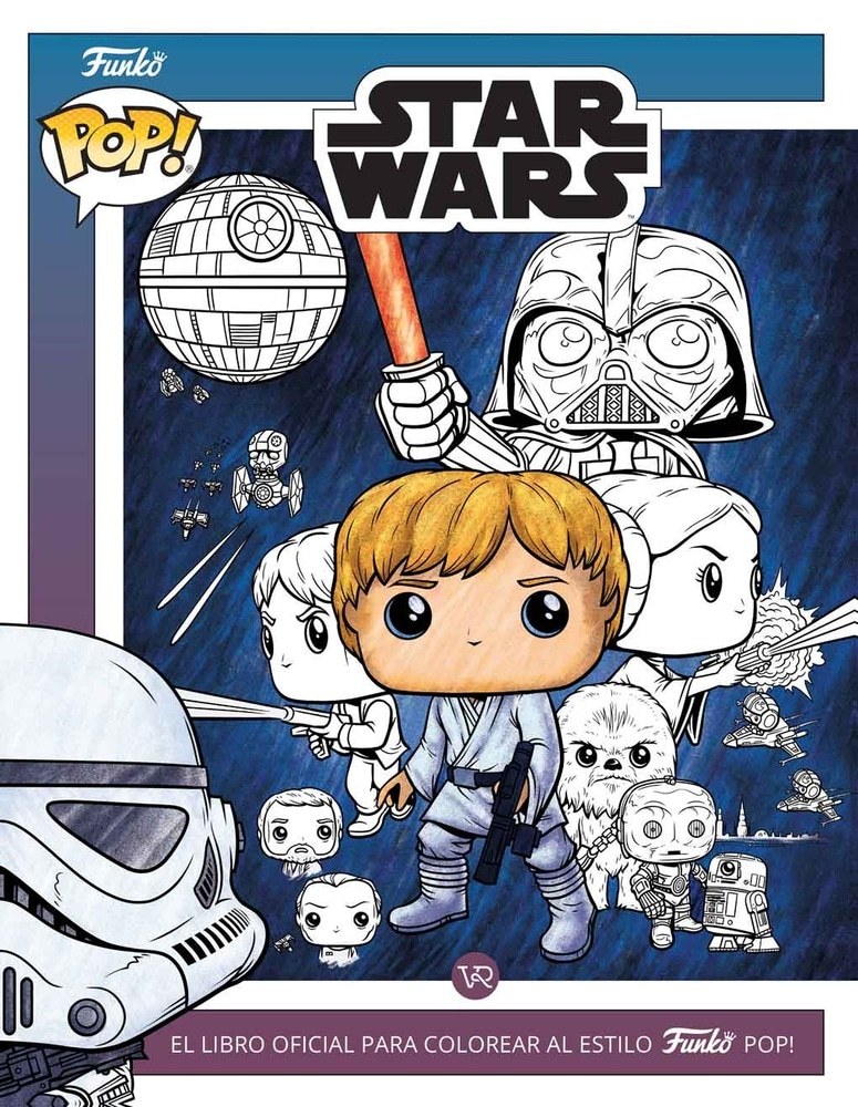 Star Wars - el libro oficial para colorear al estilo funko! pop