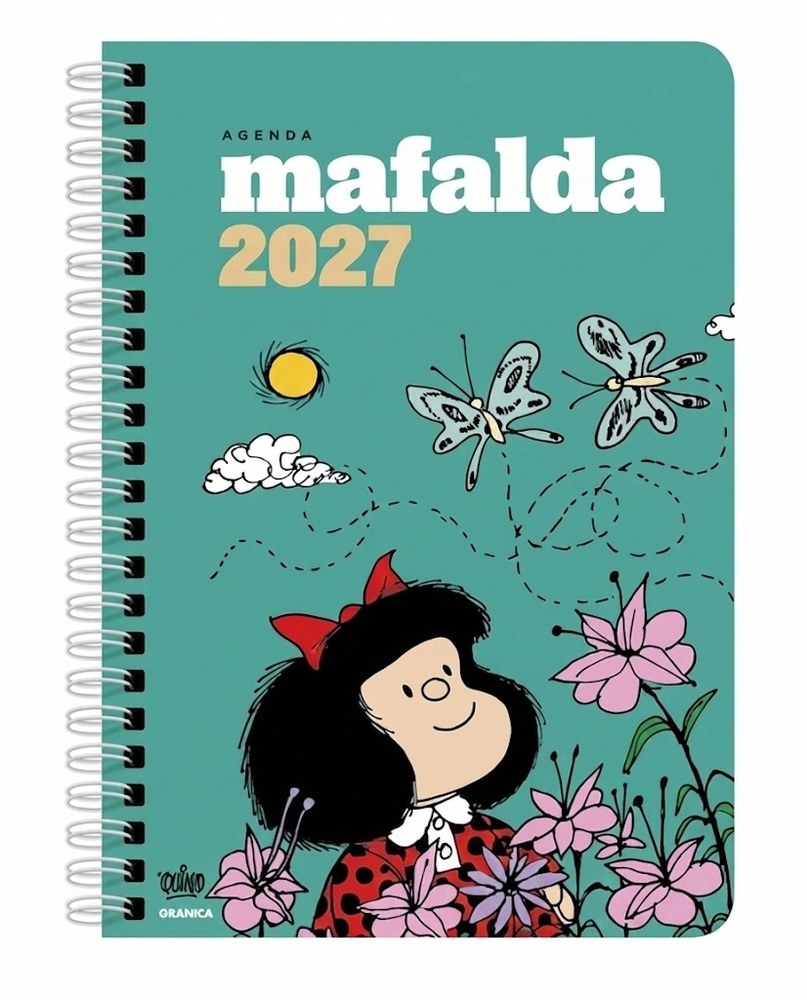 Mafalda 2027 Anillada Módulos Turquesa