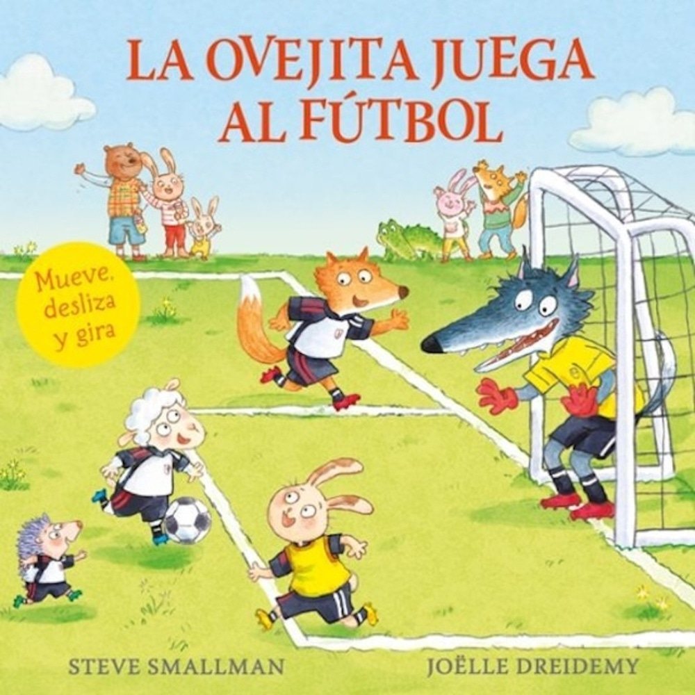 La ovejita juega al futbol (carton+mecan)