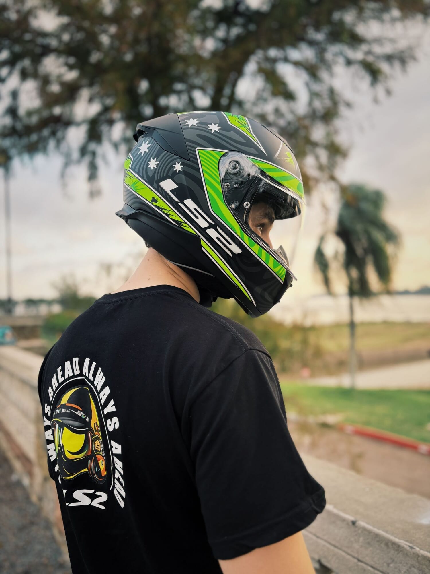 LS2 FF808 STREAM II GALDAM MATT YELLOW