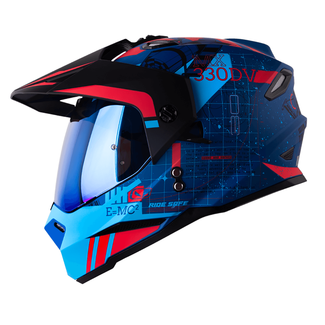 HRO 330 SPACE RACE AZUL ROJO MATE