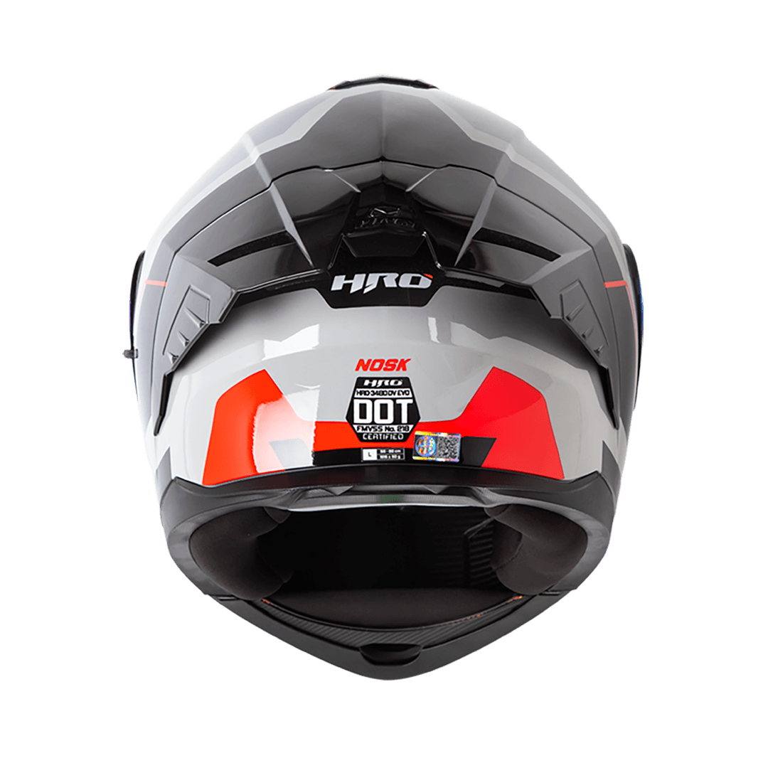 HRO 3480 NOSK GRIS ROJO BRILLO