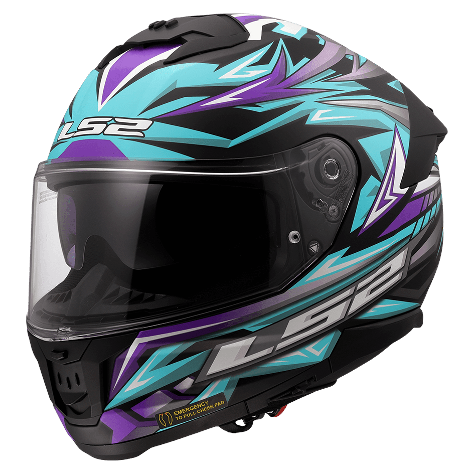 LS2 FF808 STREAM II FIREFLY BLUE PURPLE