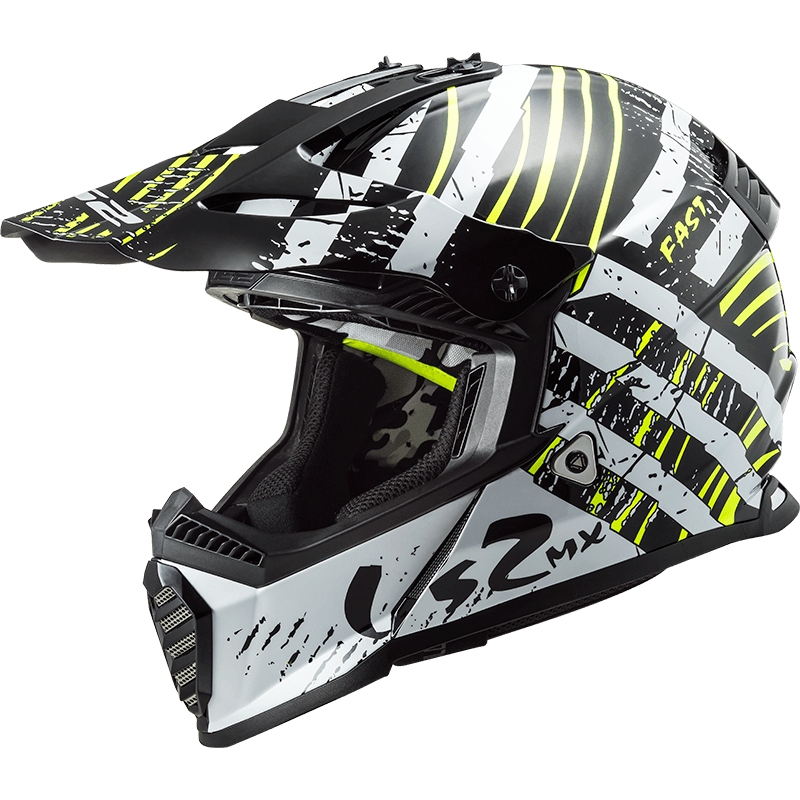 LS2 MX437 FAST EVO VERVE WHITE