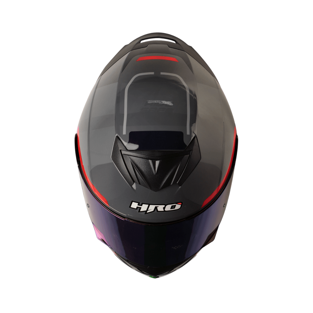 HRO 511 NET GRIS ROJO BRILLO
