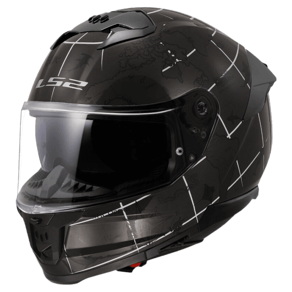 LS2 FF808 STREAM II WORLDMAP BLACK 7C