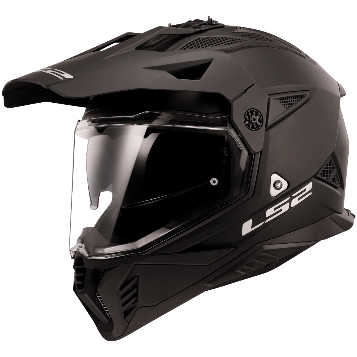 LS2 MX702 SOLID MATT BLACK
