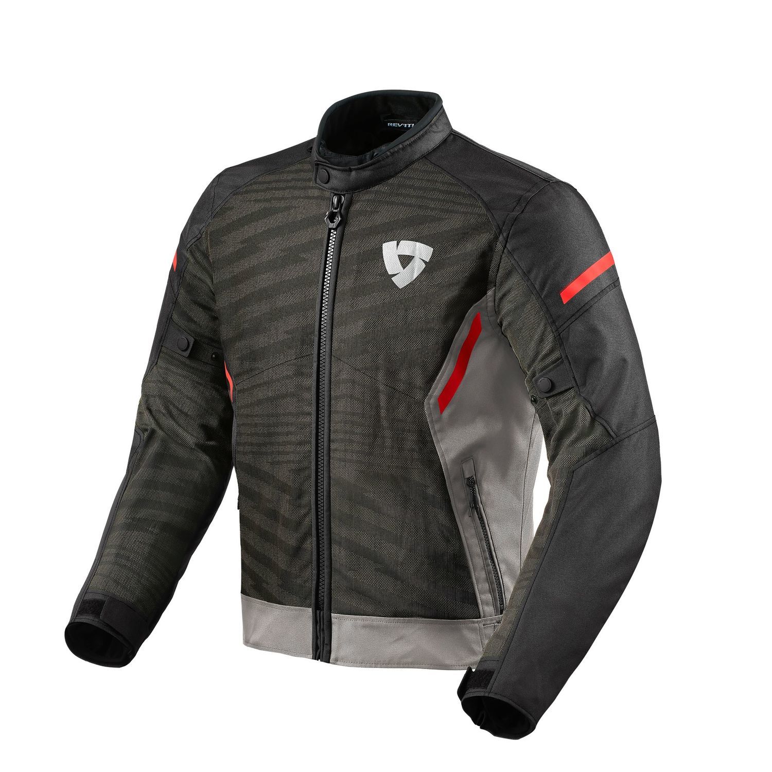 REV'IT! CHAQUETA TORQUE 2 H20 RED GREY