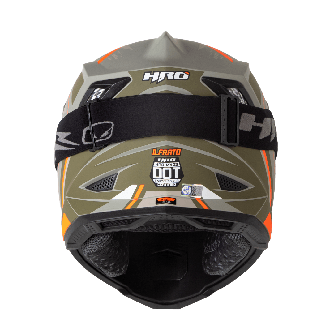 HRO MX-03 ILFRATO MATT GREY ORANGE