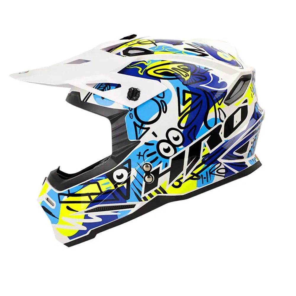 HRO MX-03 FREESTYLE WHITE BLUE